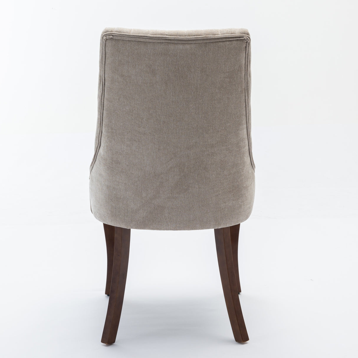 Rayon Cloth Flocking High Back Dining Chair