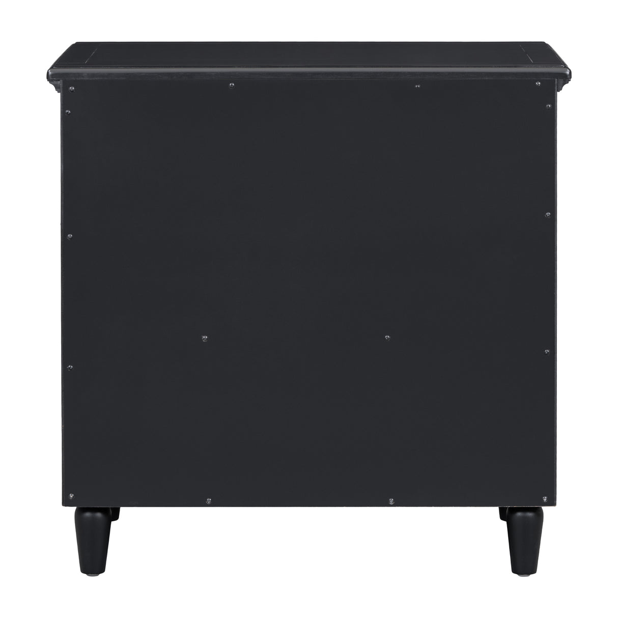 U Style 28" Painted Nightstand with 3 Drawers