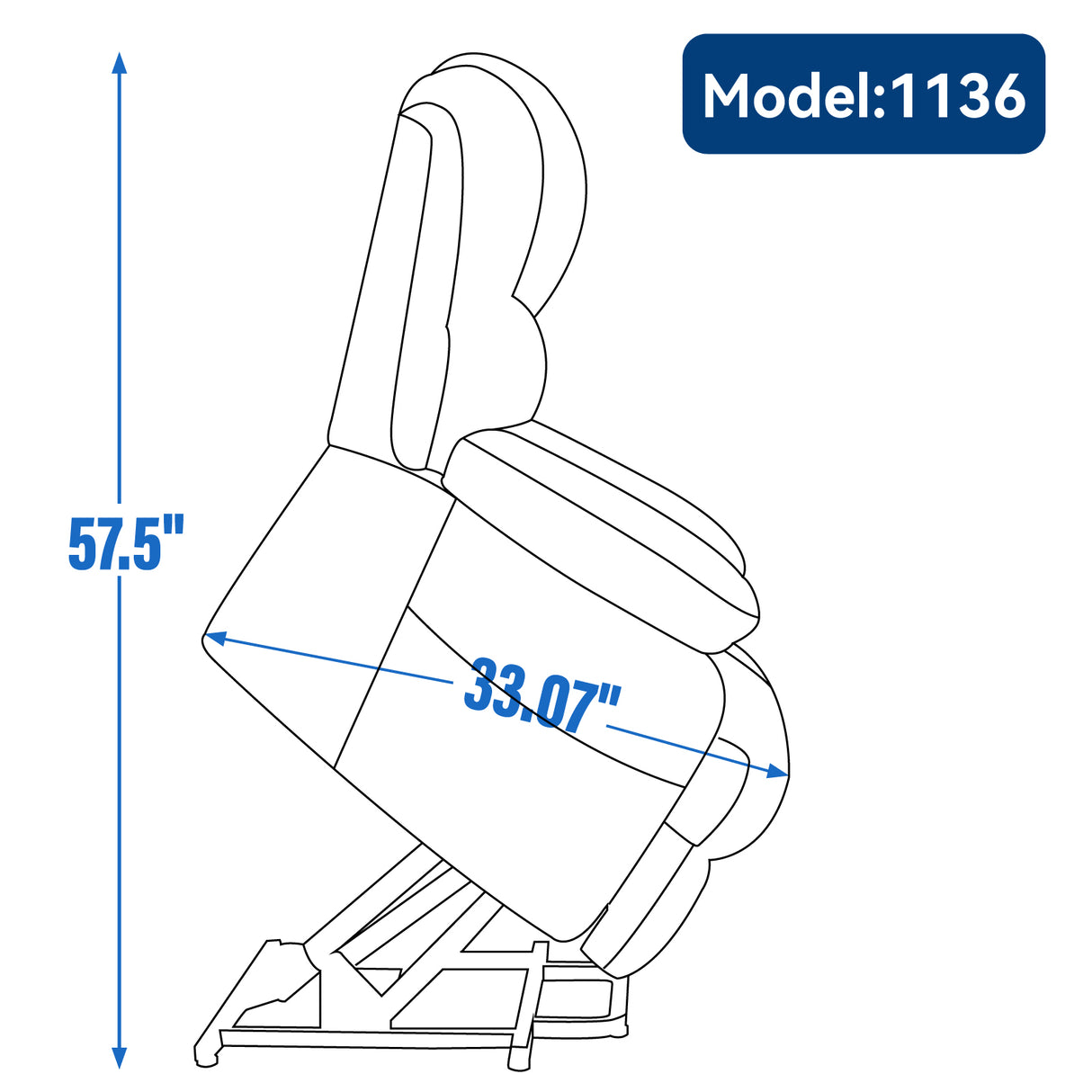 Power Lift Recliner Chair