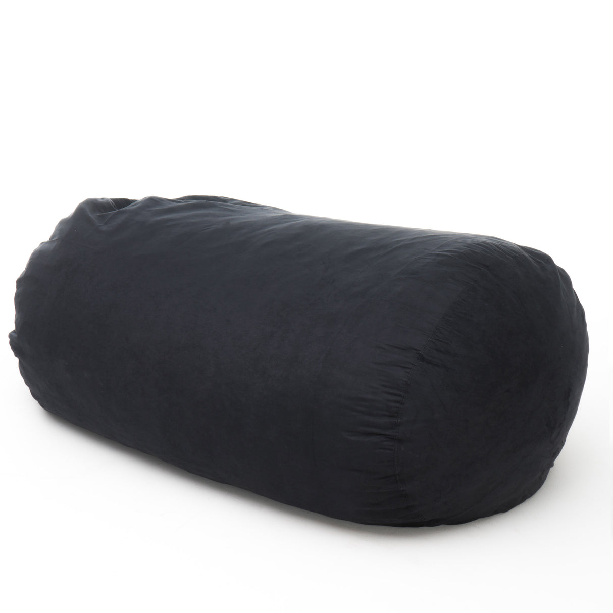 Lara 6.5 Foot Suede Cylindrical Bean Bag