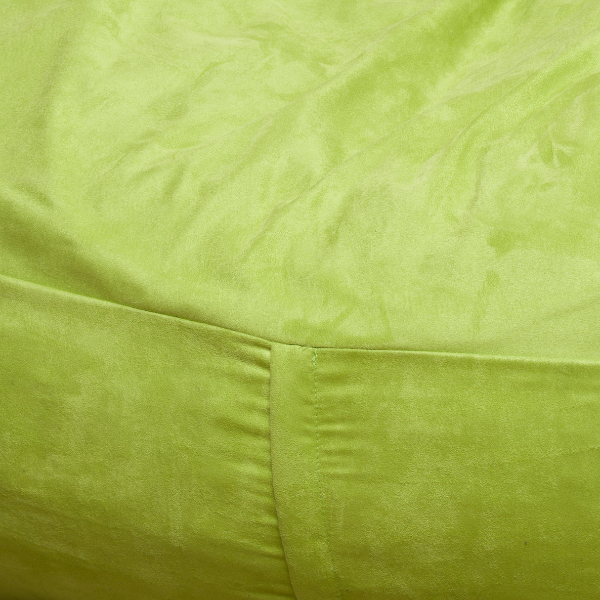 Michael 4 Foot Cylindrical Suede Bean Bag - Kiwi