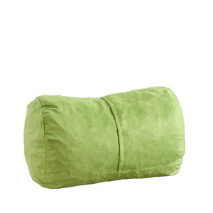 Michael 4 Foot Cylindrical Suede Bean Bag - Kiwi