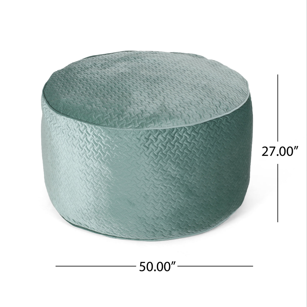 Borroco 4 Foot Short Cylindrical Bean Bag