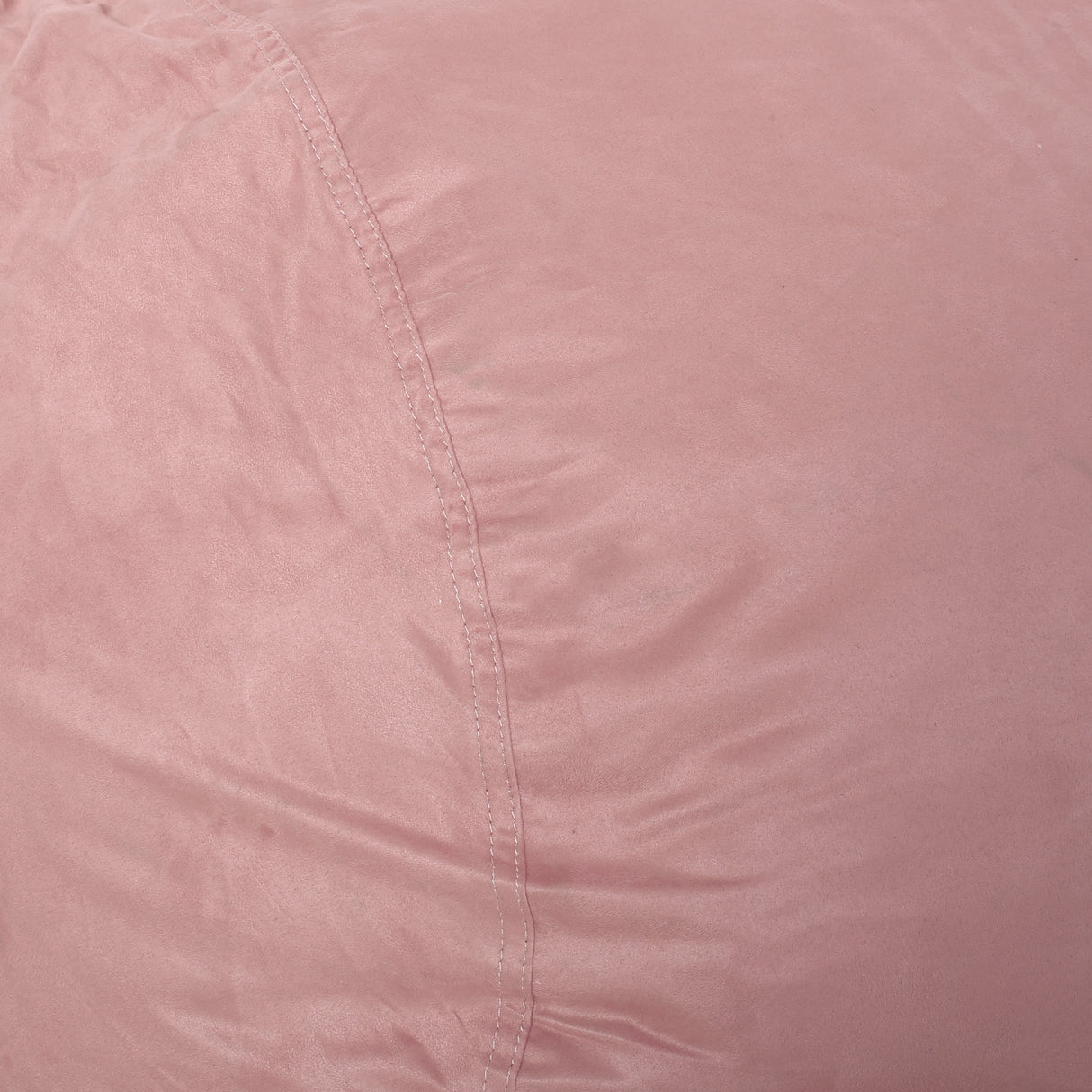 Aruba 8 Foot Microfiber Cylindrical Bean Bag Chair - Rose