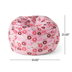 Puff-Puff 3 Foot Rounded Bean Bag