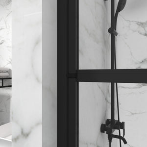 Goodyo Bathtub Screen Panel Shower Door 180° Pivot