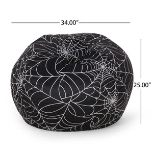 Spiderweb 3 Foot Halloween Bean Bag