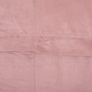 Aruba 8 Foot Microfiber Cylindrical Bean Bag Chair - Rose