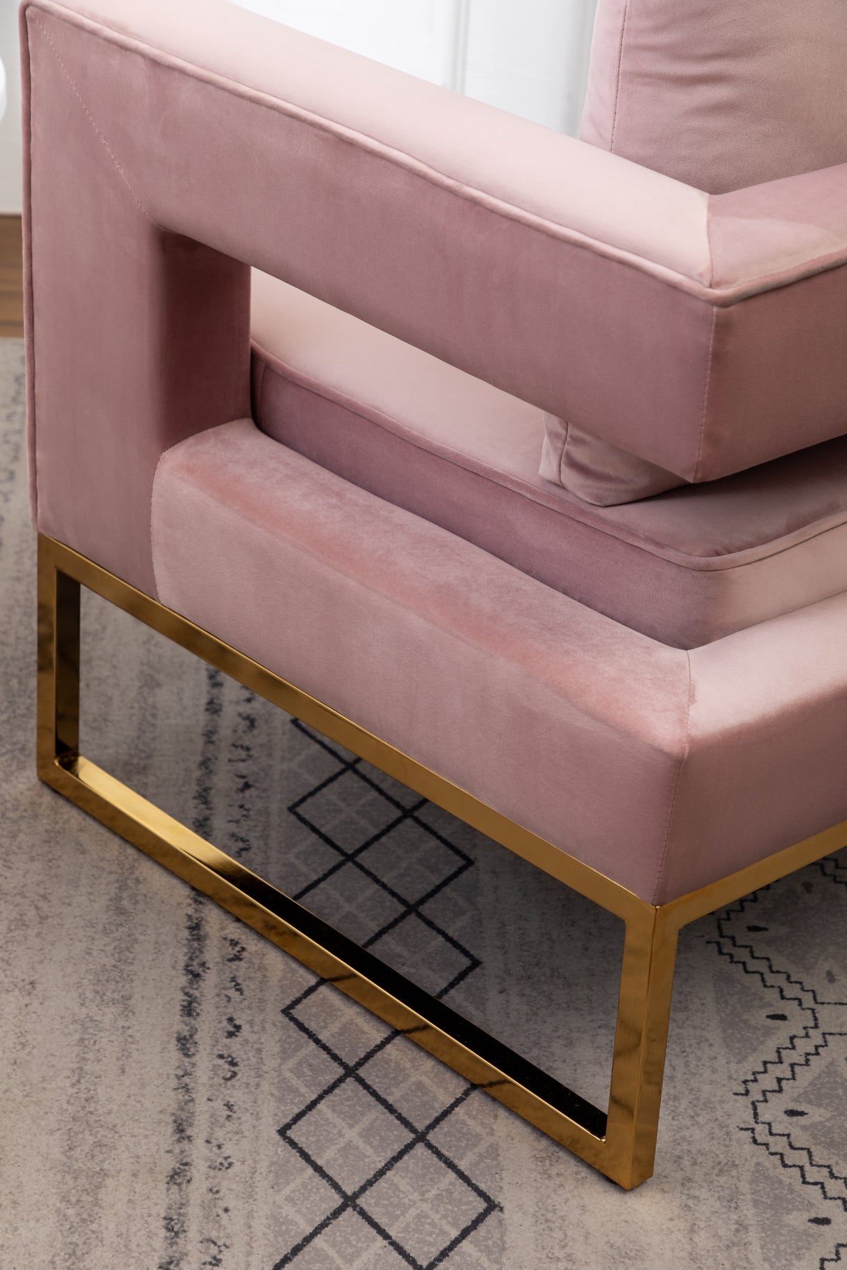 Lenola Contemporary Upholstered Accent Arm Chair