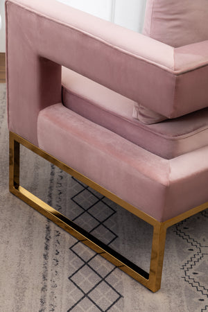Lenola Contemporary Upholstered Accent Arm Chair