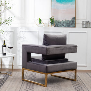 Lenola Contemporary Upholstered Accent Arm Chair