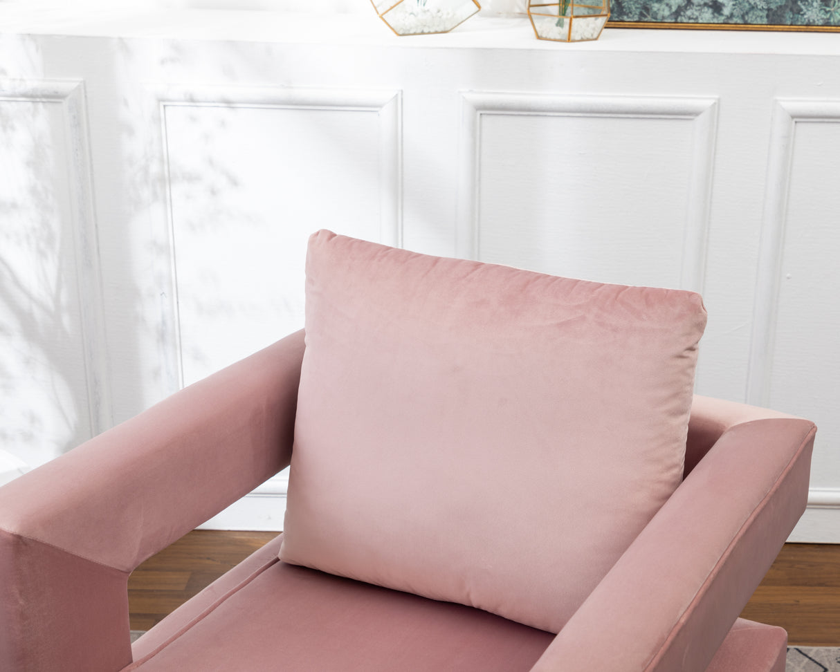 Lenola Contemporary Upholstered Accent Arm Chair