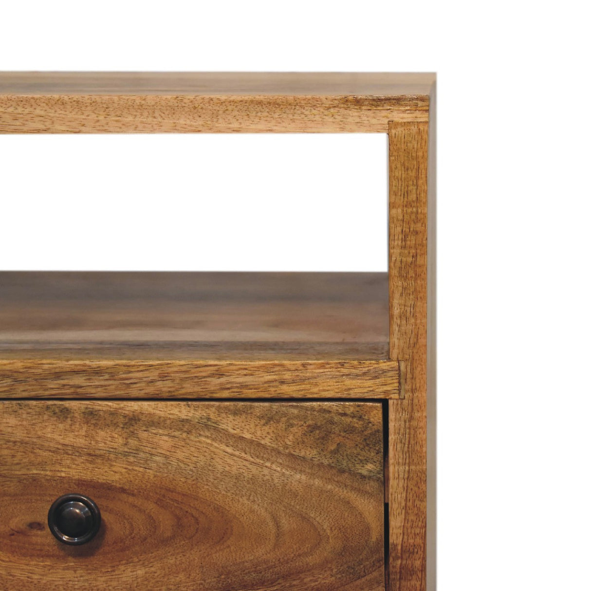 Solid Wood Mini Oak-ish Classic Nightstand