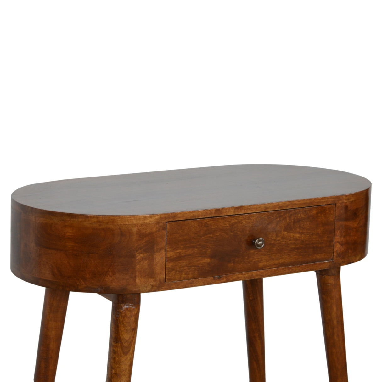Solid Wood Albion Console, 1 Drawer, Chestnut