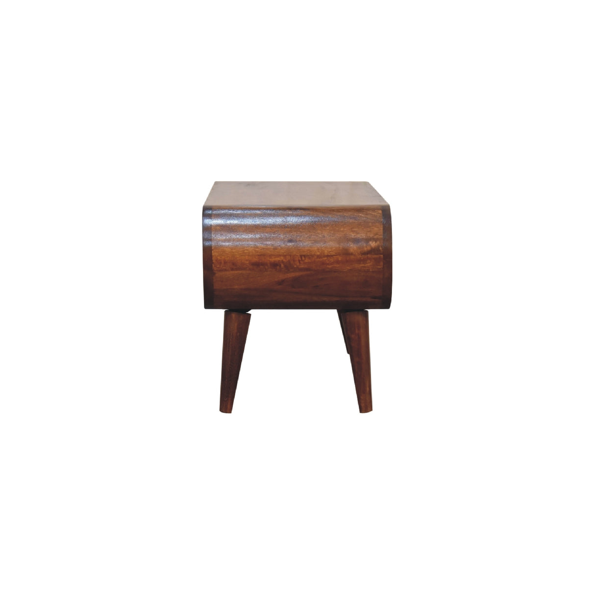 Solid Wood Amaya Nordic Style Coffee Table, Open Storage