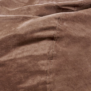 Jasper Traditional 8 Foot Cylindrical Suede Bean Bag