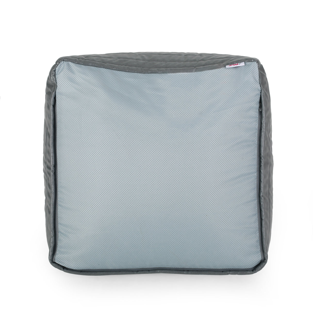 Bambo Faux Leather Rectangle Pouf