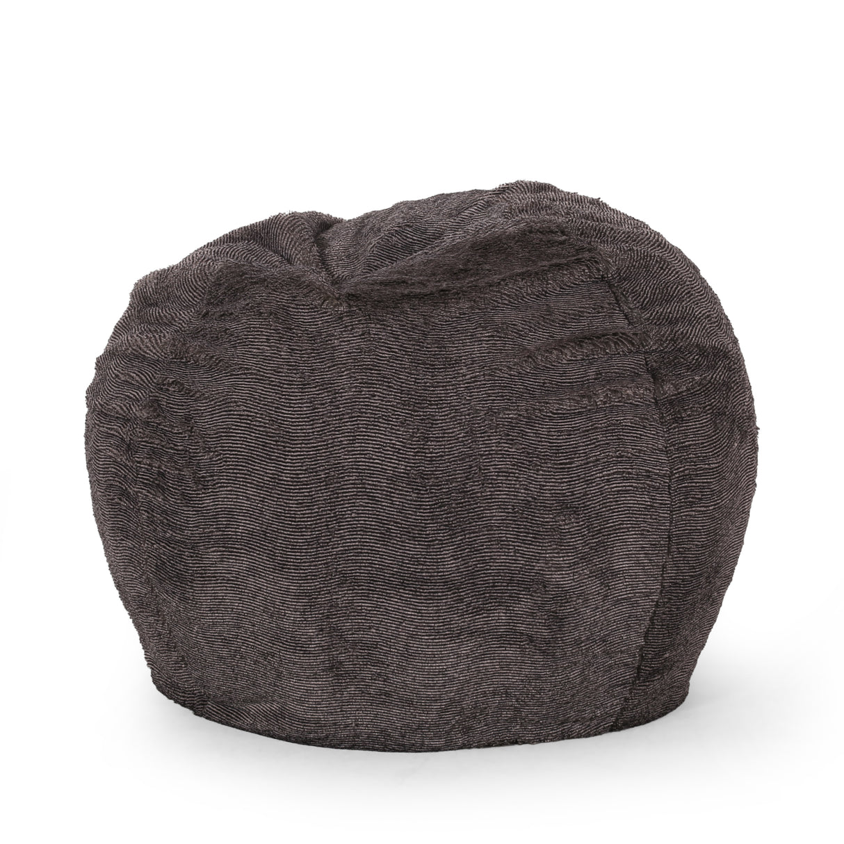 Vida 3 Foot Rounded Faux Fur Bean Bag
