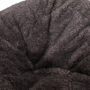 Vida 3 Foot Rounded Faux Fur Bean Bag