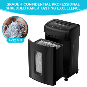 Large Commercial Heavy Duty 22-Sheet High Security Paper Shredder