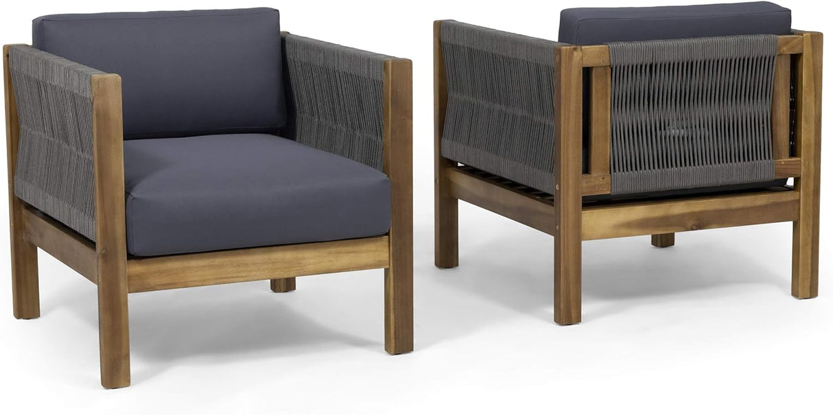 Laurel Outdoor Club Chair Set of 2