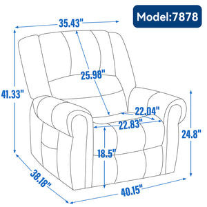 Power Lift Recliner Chair with Heat and Massage