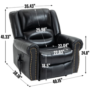 Power Lift Recliner Chair with Heat & Massage