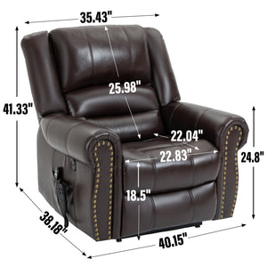 Power Lift Recliner Chair with Heat and Massage