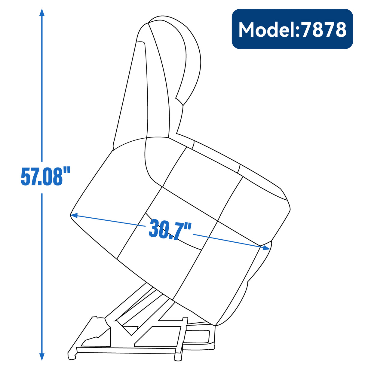 Power Lift Recliner Chair with Heat and Massage