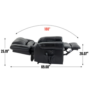Power Lift Recliner Chair with Heat & Massage