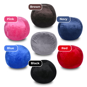 Minky Velvet Bean Bag Chair