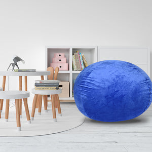 Minky Velvet Bean Bag Chair
