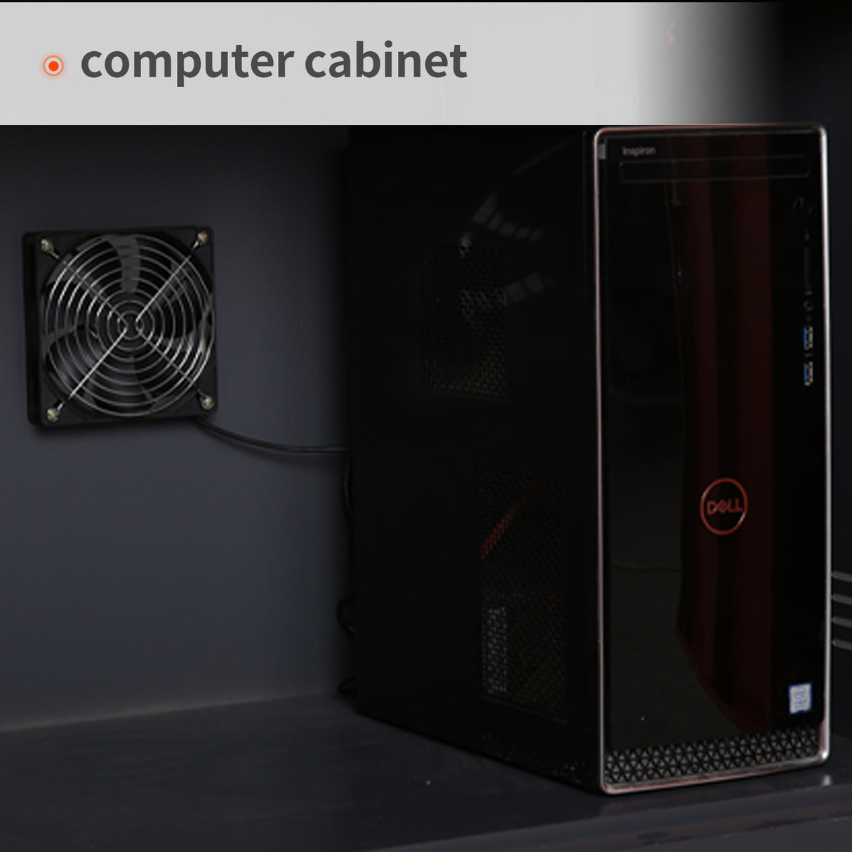 24-inch Mobile Computer Cabinet