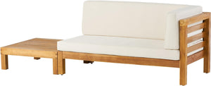 Oana Right Corner Bench and Coffee Table