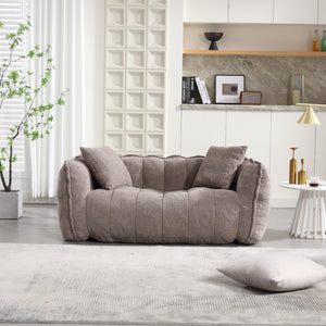 Soft Beanbag Chair with High Resilience Foam Core