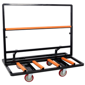 Folding Drywall Cart - 2200 LBS Utility Dolly