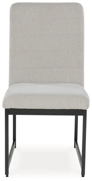 Tomtyn - Dining Upholstered Side Chair (Set of 2) - Light Brown - Best Buy Furniture