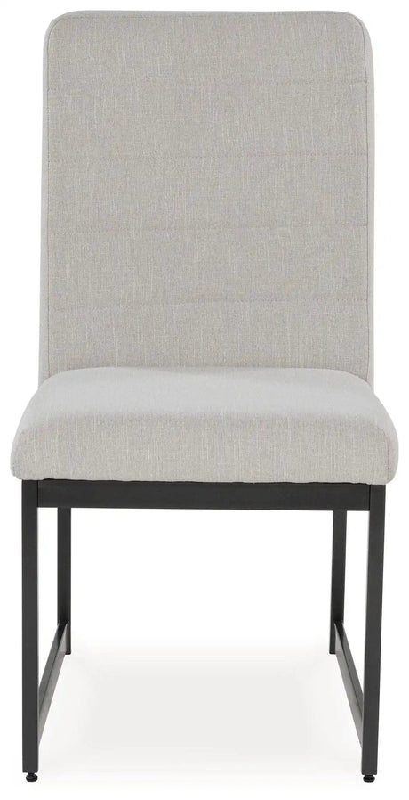 Tomtyn - Dining Upholstered Side Chair (Set of 2) - Light Brown - Best Buy Furniture