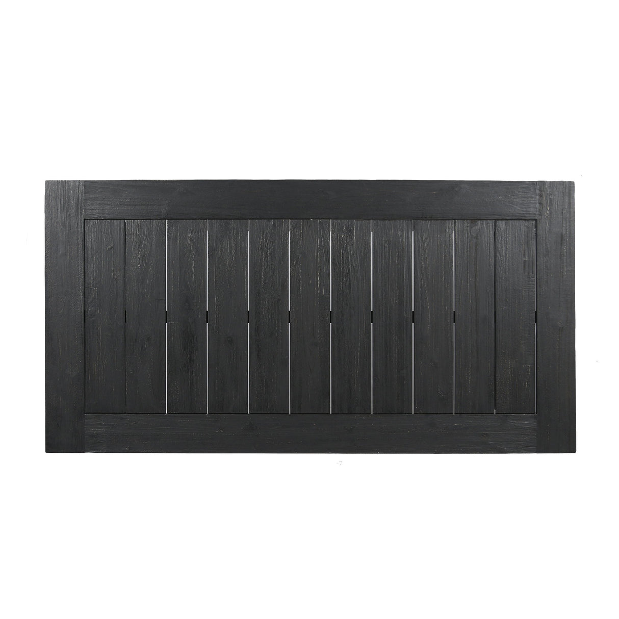 Outdoor Acacia Wood Dining Table, Sandblast Finish