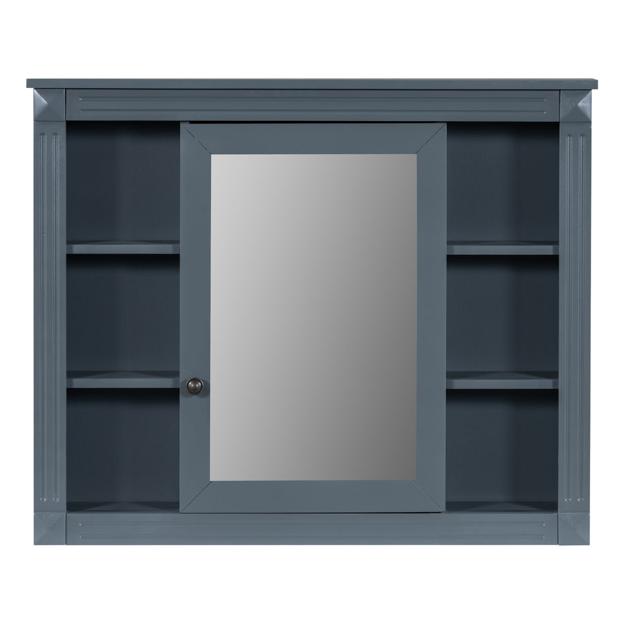 Bathroom Vanity With Top Sink, Mirror Cabinet, 2 Soft Closing Doors & 2 Drawers