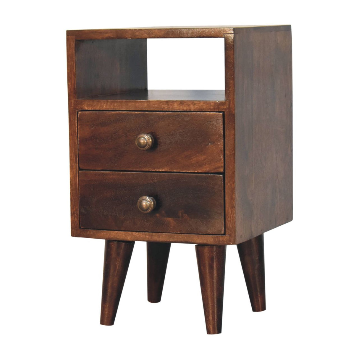 Solid Wood Mini Classic California Nightstand