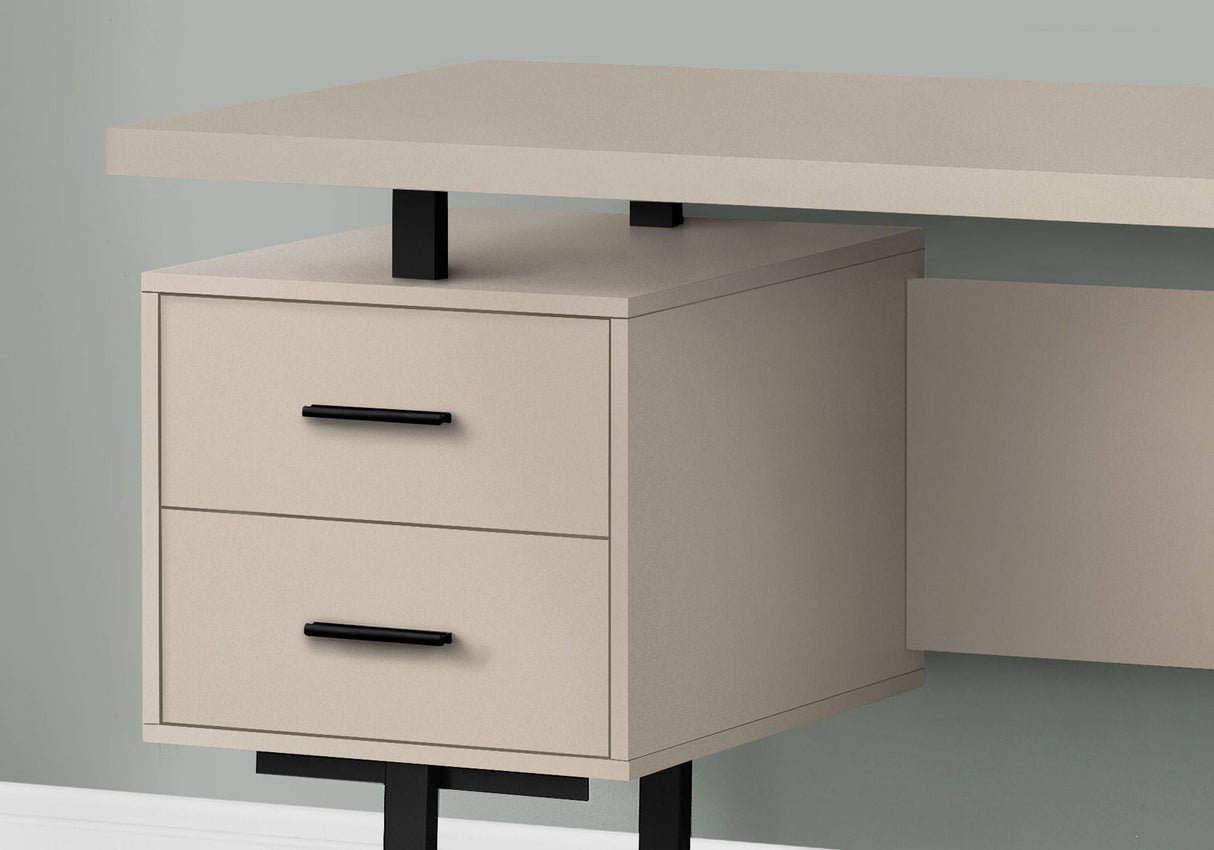 Computer Desk For Home Office, Laptop, Left, Right Set - Up, Storage Drawers, Contemporary & Modern - Best Buy Furniture