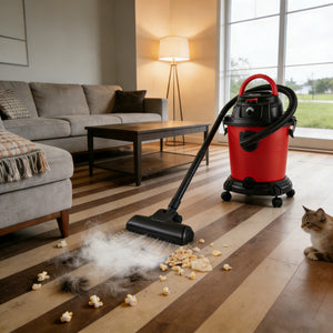 Wet Dry Vac, 5 Gallon, 4.3 Peak HP