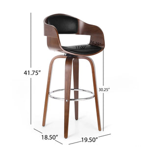 Modern Bar Stool, Swivel Function - Best Buy Furniture