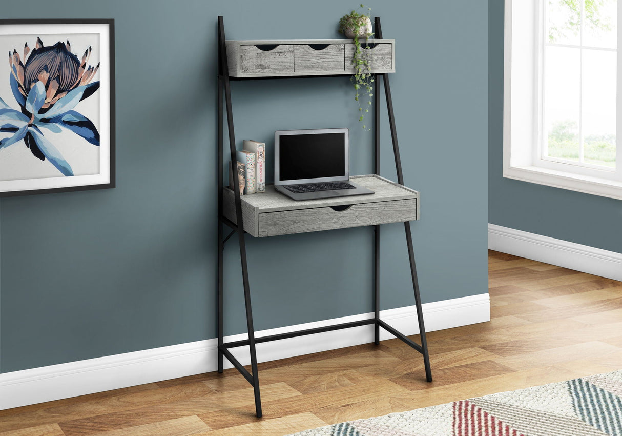 Computer Desk For Home Office, Laptop, Leaning, Storage Drawers, Contemporary & Modern - Best Buy Furniture