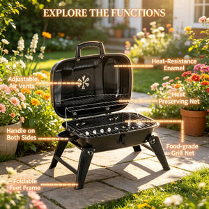 Small Portable Charcoal Grill
