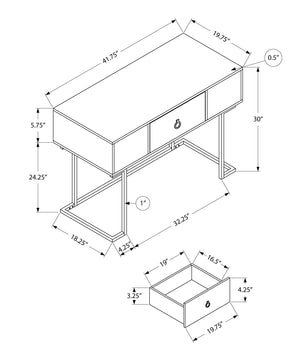 Computer Desk For Home Office, Glossy, Storage Drawer - Best Buy Furniture