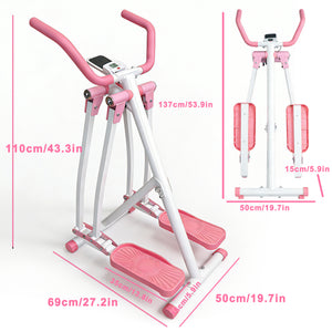 Air Walk Elliptical Machine - Foldable Cardio Cross Trainer