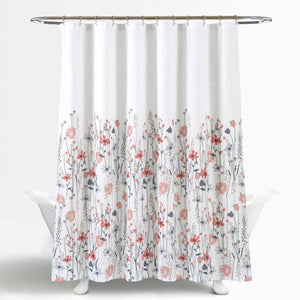 Clarissa Floral Shower Curtain 72" x 72"