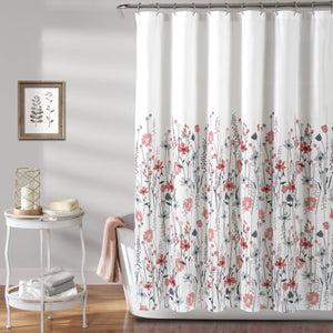 Clarissa Floral Shower Curtain 72" x 72"
